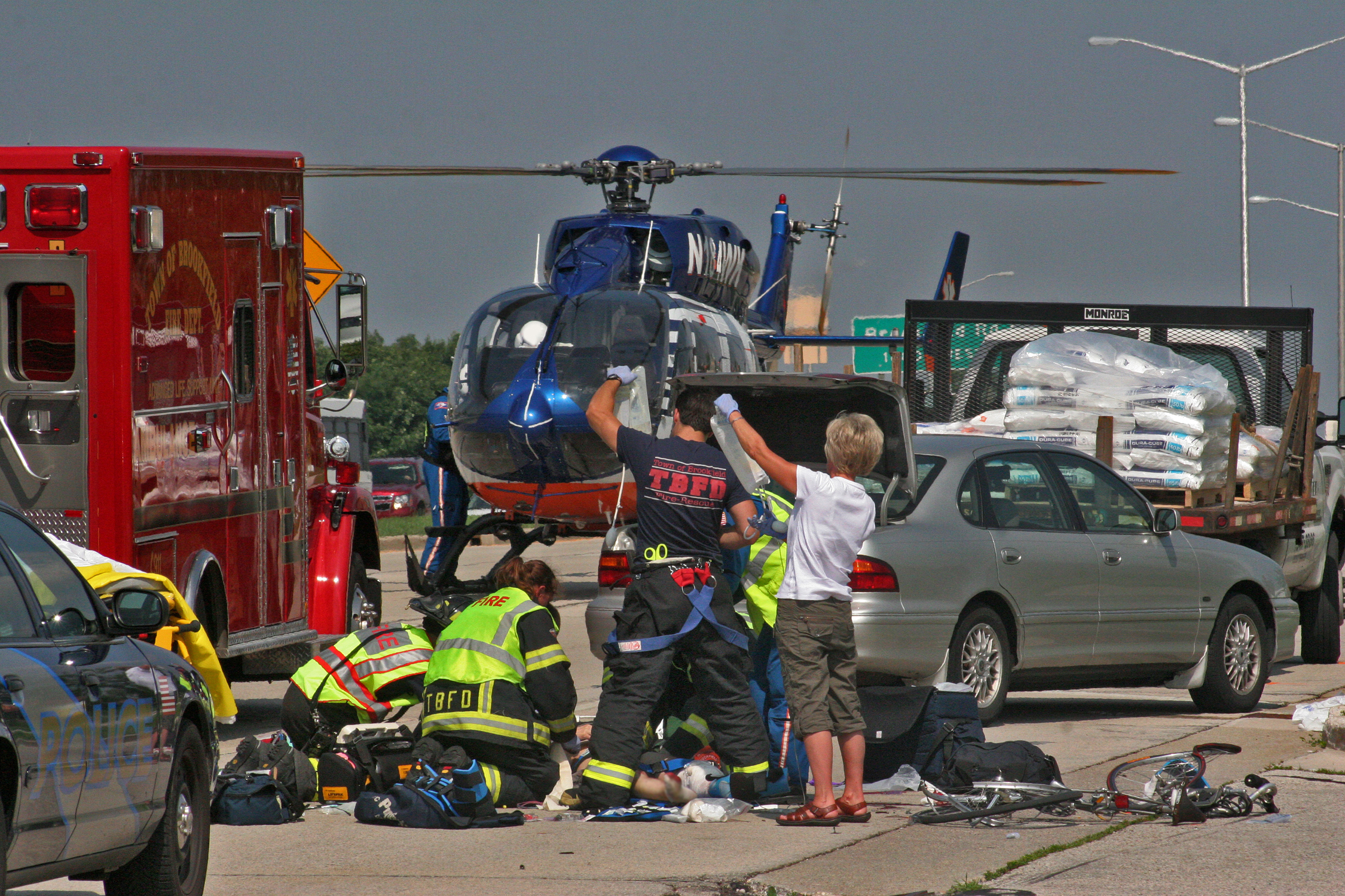 M3 image-1 Aeromedical transport -scene-response